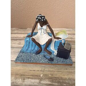 Annie Lee Sass 'n Class "Blue Monday" 1998 African American Decor - No Box